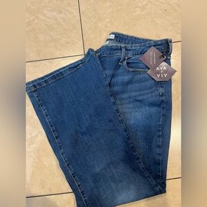 Ava & Viv Blue Flare Jeans - sz 22